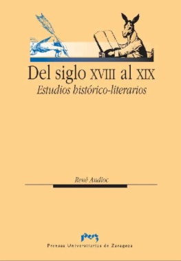 Del siglo XVIII al XIX : estudios histórico-literarios