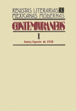 Contemporáneos I, junio-agosto de 1928
