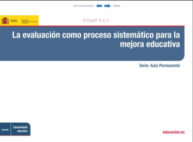 La evaluación como proceso sistemático para la mejora educativa