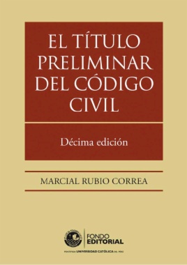 El título preliminar del código civil
