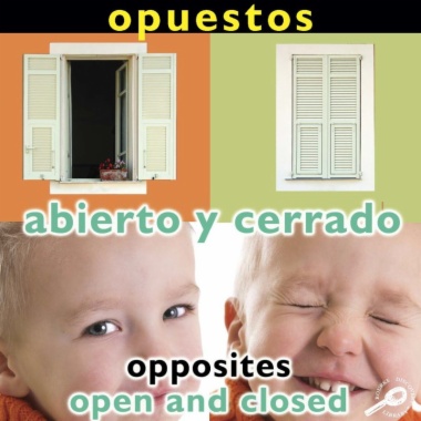 Opuestos : abierto y cerrado = Opposites : open and closed