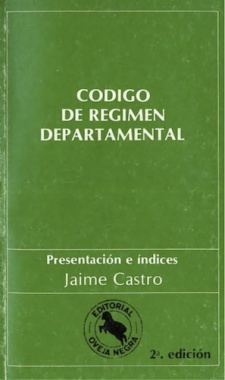 Código de régimen departamental