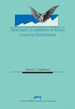 Transiciones al capitalismo en Europa durante la Edad Moderna