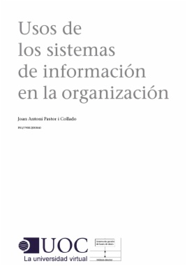 Usos de los sistemas de información en las organizaciones