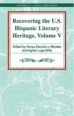 Imagen de apoyo de  Recovering the U.S. Hispanic Literary Heritage, Vol. V