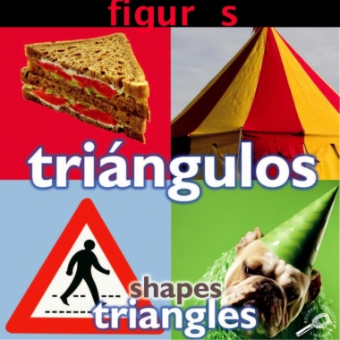 Figuras : Triángulos = Shapes : Triangles