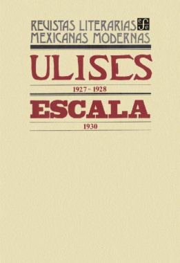 Ulises, 1927-1928. Escala, 1930
