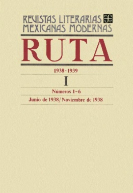 Ruta 1938-1939 I, números 1-6, junio–noviembre de 1938