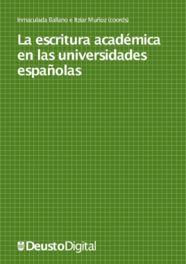 La escritura académica en las universidades españolas