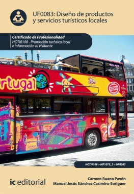 Diseño de Productos y servicios turísticos locales
