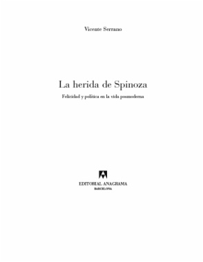 Imagen de apoyo de  La herida de Spinoza
