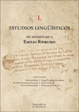 Estudios lingüísticos en homenaje a Emilio Ridruejo