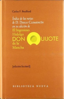 Imagen de apoyo de  Índice de las notas de D. Diego Clemencín en su edición de «El Ingenioso Hidalgo Don Quijote de la Mancha»