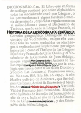 Historia de la lexicografía española