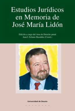 Estudios jurídicos en memoria de José María Lidón