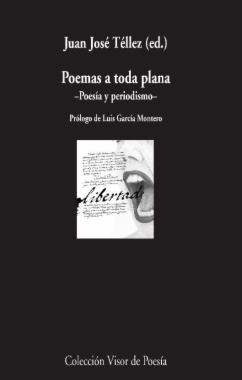 Poemas a toda plana - Poesía y periodismo -