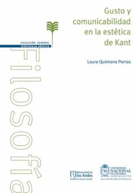 Gusto y comunicabilidad en la estética de Kant