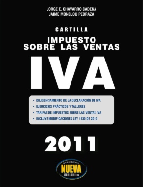 Imagen de apoyo de  Cartilla Impuestos sobre las ventas IVA 2011