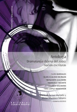 Antología : Dramaturgia chilena del 2000: nuevas escrituras