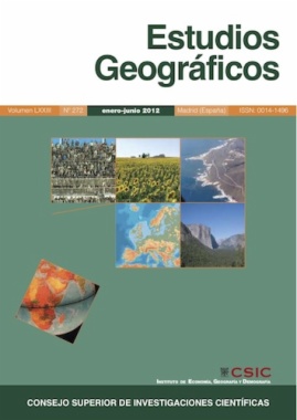Estudios geográficos. Vol. 73, Número 272