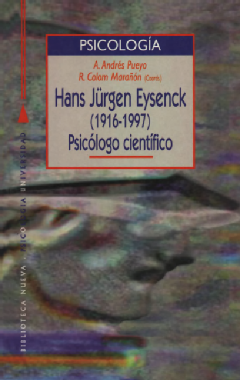 Imagen de apoyo de  Hans Jürgen Eysenck (1916-1997)