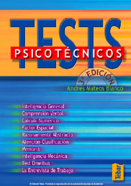 Test psicotécnicos (3ª edición)