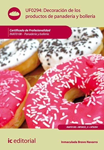 Decoración de los productos de panadería y bollería