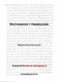 Diccionarios y fraseología