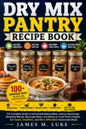 Dry mix pantry recipe book