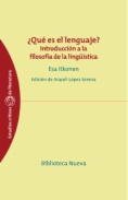¿Qué es el lenguaje? : introducción a la filosofía de la lingüística