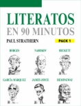 Literatos en 90 minutos (Pack 1): Borges, Nabokov, Joyce, Hemingway, Beckett y García Márquez