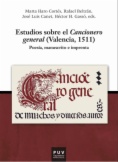 Estudios sobre el cancionero general (Valencia, 1511)