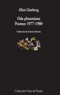 Oda plutoniana : Poemas 1977 - 1980