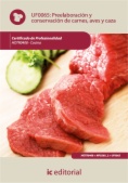 Preelaboración y conservación de carnes, aves y caza