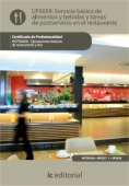 Servicio básico de alimentos y bebidas y tareas de postservicio en el restaurante
