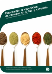 Elaboración y exposición de comidas en el bar y cafeteria