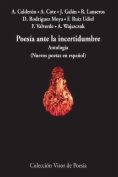 Poesía ante la incertidumbre : Antología. Nuevos poetas en español