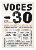 Voces -30. Nueva narrativa chilena 2011