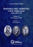 Historia del Derecho Civil peruano.  Siglos XIX y XX