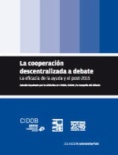 La cooperación descentralizada a debate: la eficacia de la ayuda y el post-2015