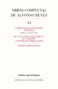 Obras completas de Alfonso Reyes, VI