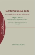 La interfaz lengua-texto : Un modelo de estructura informativa