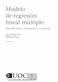 Modelo de regresión lineal múltiple: especificación, estimación y contraste