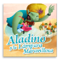 Aladino y la lámpara maravillosa (bilingüe inglés-español)