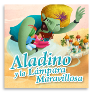 Aladino y la lámpara maravillosa (bilingüe inglés-español)
