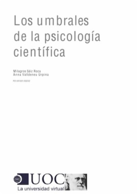 Imagen de apoyo de  Los umbrales de la psicología científica